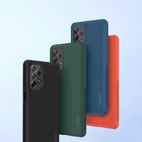 Nillkin Super Frosted Shield Pro vastupidav ümbris Samsung Galaxy A73 sinine