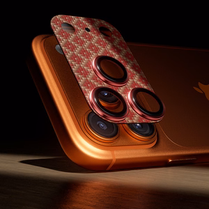 Benks karastatud klaasist Armor Warrior objektiiv (OR69) Iphone 17 Pro ArmorGrid oranž (kaamerasaare) jaoks