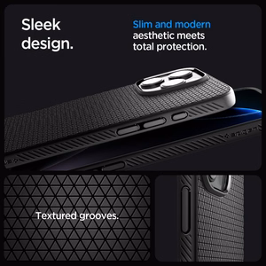 Spigen Liquid Air ”T” MagSafe Ümbris jaoks iPhone 16 Pro Max - Matt Must