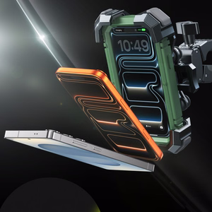 Joyroom JR-ZS598 Anti-vibration Handlebar Phone Holder - Black