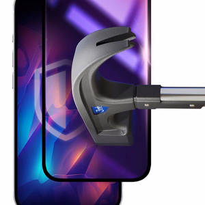 Privacy Karastatud klaas 3mk Rainbow Privacy jaoks Apple iPhone 15