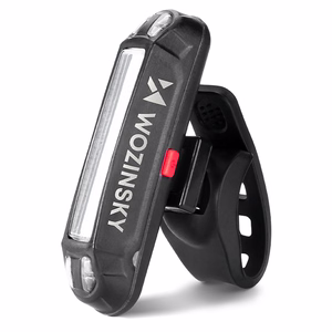 Wozinsky WSBLB2 eesmise (400 lm) ja tagumise USB-C-jalgrattatule komplekt – must