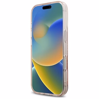 KARL LAGERFELD ümbris jaoks IPHONE 16 Pro KLHCP16LHKHDCELP (IML Rhinestones S K Head) roosa