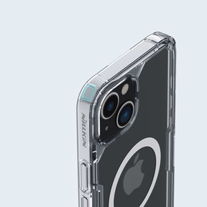 Магнитный чехол Nillkin Nature TPU Pro для Apple iPhone 14 Plus (Белый)