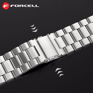 Strap to Apple Watch Forcell F-Design FA10 steel clasp 38 / 40 / 41 mm silver