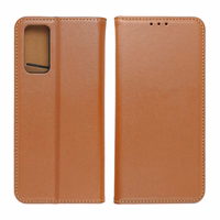 SMART PRO Book leather ümbris jaoks XIAOMI Redmi Note 13 Pro 4G / POCO M6 Pro 4G brown