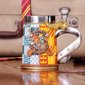 Harry Potter Golden Snitch karikas eemaldatava roostevabast terasest topsiga kinkekarbis, 600 ml