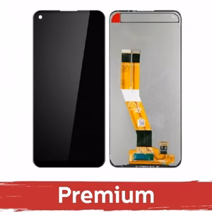 LCD Ekraan Ühildub Samsung A115 A11 Must OEM