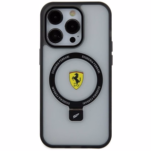 Ferrari FEHMP15LUSCAH iPhone 15 Pro 6.1" läbipaistev hardcase Ring Stand 2023 Collection MagSafe