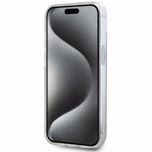 DKNY IML Checkered Mono Pattern & Printed Stripes MagSafe ümbris jaoks iPhone 15 / 14 / 13 - beige