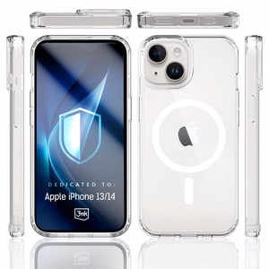 3mk Armor MagCase jaoks iPhone 13 / 14 - läbipaistev