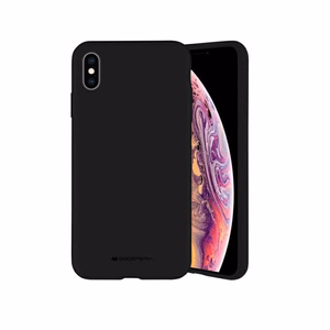 Mercury Силиконовый Чехол для iPhone 15 Pro Max 6,7" чёрный