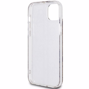 GUESS чехол для IPHONE 15 Plus GUHCP15MH4PSEGW (4G Gold Stripe) коричневый