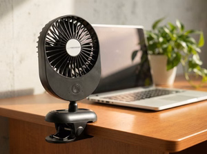 Esperanza EHF103K – kompaktne USB-lauaventilaator, must