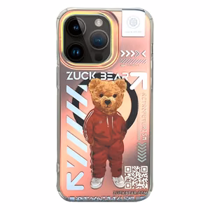 Чехол Zuck Bear New York Never Sleep Magsafe для Iphone 15 Pro Max Brooklyn Baller TTT