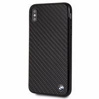 BMW Siganture Carbon Ümbris jaoks iPhone Xs Max - must