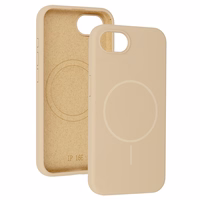 Magsafe Slim Silicone jaoks Iphone 16e brown