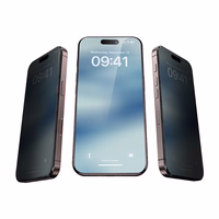Benks karastatud klaas Air Shield Privacy (TF68) iPhone 17 Air must - 10 tk
