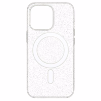 TEL PROTECT MagSilicone Clear Ümbris jaoks Iphone 15 Pro Max Glitter