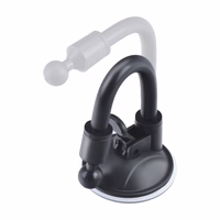 Car phone hoidja Forcell F-Grip Carbon Bracket arm 17cm windshield must