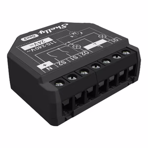 Shelly 2PM Gen3 2-channel Kontroller, WiFi/Bluetooth (energy measurement)