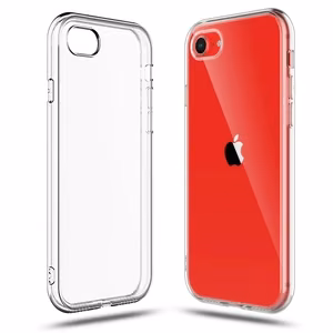 Clear Case 2 mm BOX ümbris iPhone 7 / 8 / SE 2020 / SE 2022 Clear Case 2 mm Box, läbipaistev