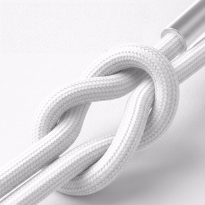 3mk Hyper Cable N-SERIES USB-C / USB-C kaabel 2m PD 3.0 QC 3.0 20V/5A 100W valge