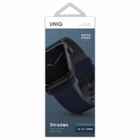 Uniq Straden nahast Hybrid rihm Apple Watch 1/2/3/4/5/6/7/8/SE/SE2/Ultra 42/44/45/49mm - sinine
