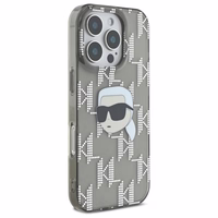 Karl Lagerfeld IML Karl Head Electroplated iPhone 16 Pro Ümbris - must