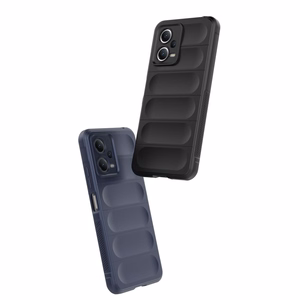 Magic Shield Case для Xiaomi Redmi Note 12 5G / Poco X5 5G гибкая броневая крышка чёрный