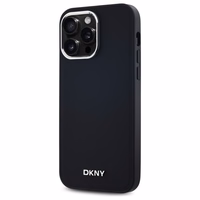 DKNY Plain Logo MagSafe iPhone 14 Pro Max Ümbris - Must