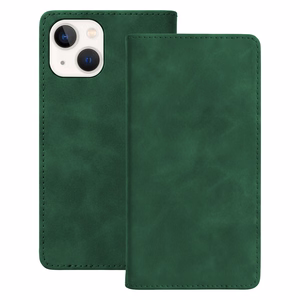 Smart Suede ümbris mudelile iPhone 14 6,1", roheline
