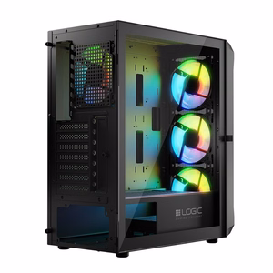 Logic PORTOS ARGB MINIDI USB 3.0 корпус черный