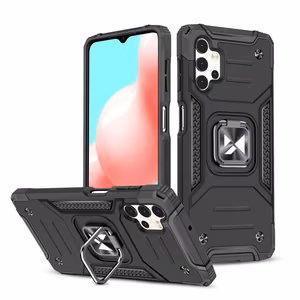 Wozinsky Ring Armor jalustaga vastupidav ja tugev ümbris Samsung Galaxy A32 5G must