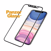PanzerGlass E2E Super+ karastatud klaas with camera cover with Swarovsky crystal jaoks iPhone XR / 11 - with must raamiga