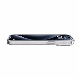 Cellularline Clear Strong ümbris seadmele iPhone 15 Pro Max, antimikroobse kaitsega, läbipaistev