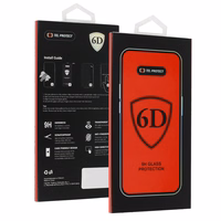 Tel Protect Full Glue 6D Karastatud klaas jaoks OPPO A80 Must