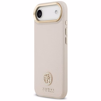 GUESS ümbris jaoks IPHONE 17 Air compatible with MagSafe GUHMP17MPGCRMDEP (PU W/ Grained Strass Logo) roosa