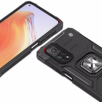 Wozinsky Ring Armor Tough Hybrid Case Cover + Magnetic Mount Mi Poco M4 Pro 5G / Redmi Note 11 5G (Hiina) / Redmi Note 11T 5G / Redmi Note 11S 5G must