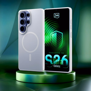 3mk Smoke MagCase ümbris Samsung Galaxy S26 Ultra jaoks - valge