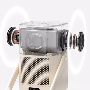 Yaber T2 Plus LCD FullHD 1080p multimeediaprojektor koos JBL kõlaritega - beež