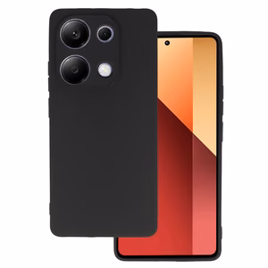 Back Ümbris MATT jaoks XIAOMI REDMI NOTE 13 PRO 4G Must