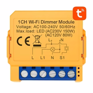 Nutikas socket lüliti WiFi Avatto DMS16-2 TUYA