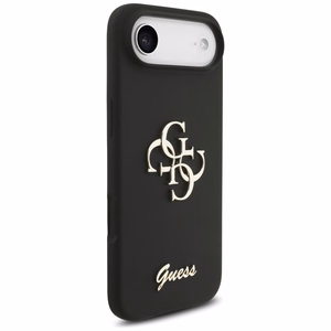 GUESS ümbris jaoks IPHONE 17 Air GUHCP17MSC4GSMK (Silicone W/ Big 4G Script) must