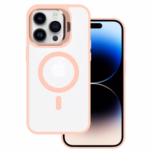 Tel Protect Kickstand Magsafe Ümbris jaoks Iphone 13 Pro Max light roosa