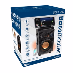 SQUEAK kõlar BASSBLASTER BLUETOOTH 5.1 SQ1001
