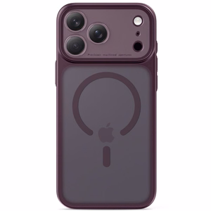 Tech-Protect MagPrime MagSafe CC ümbris mudelitele iPhone 18 Pro Max / 17 Pro Max, bordoopunane