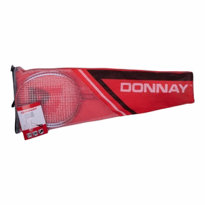 Donnay 6-osaline sulgpallikomplekt kotis, punane