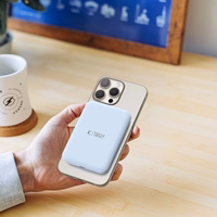 Tech-Protect LifeMag PB10 Powerbank MagSafe 5000mAh 15W USB-C port - sinine + USB-C kaabel