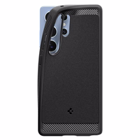 Spigen Rugged Armor Mag Ümbris jaoks Samsung Galaxy S25 Ultra - must